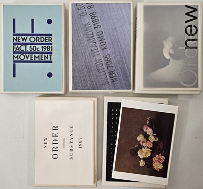 Lot 45 - FACTORY RECORDS - NEW ORDER - CASSETTE BOX SETS