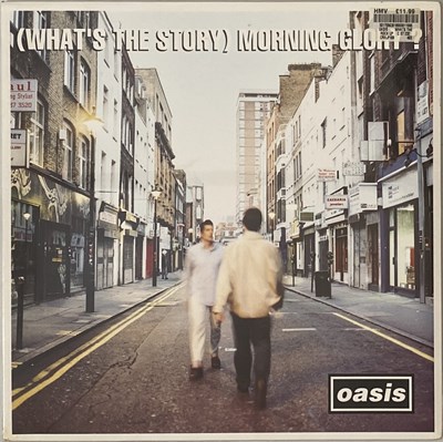 Lot 53 - OASIS - (WHAT'S THE STORY) MORNING GLORY LP (SEALED UK ORIGINAL - DAMONT - CRE LP 189)