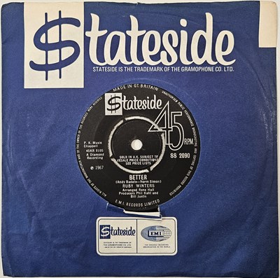 Lot 181 - RUBY WINTERS - BETTER 7" (SS 2090 - UK ORIGINAL COPY)
