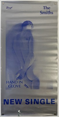 Lot 128 - THE SMITHS - ORIGINAL HAND IN GLOVE PROMOTIONAL POSTER.