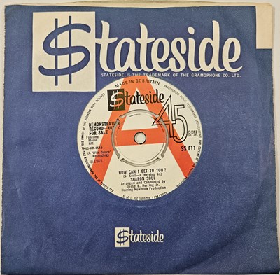 Lot 189 - SHARON SOUL - HOW CAN I GET TO YOU? (DEMO - SS 411)