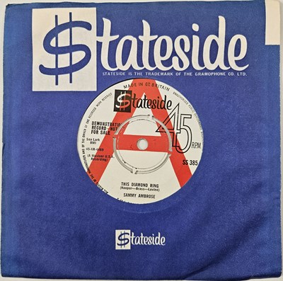 Lot 191 - SAMMY AMBROSE - THIS DIAMOND RING 7" (DEMO - SS 385)