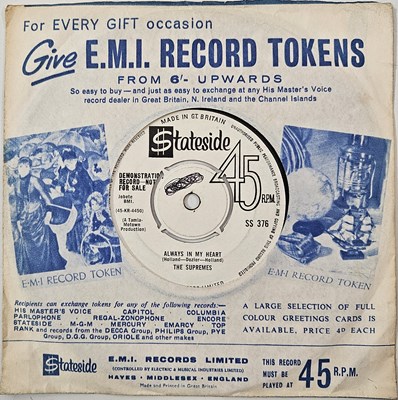 Lot 193 - THE SUPREMES - COME SEE ABOUT ME 7" (DEMO - SS 376)