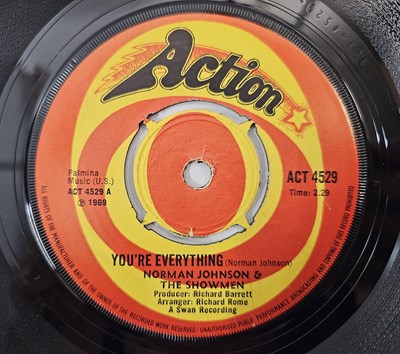 Lot 196 - NORMAN JOHNSON & THE SHOWMEN - YOU'RE EVERYTHING 7" (ACT 4529 - UK ORIGINAL COPY)