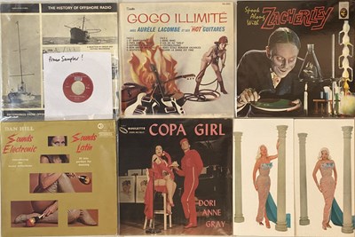 Lot 707 - EXOTIC/CHEESCAKE/CHANSON/SCHLAGER/NOVELTY - LPs