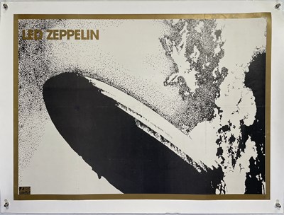 Lot 23 - LED ZEPPELIN - ORIGINAL SCREENPRINTED ATLANTIC POSTER.