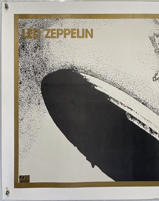 Lot 23 - LED ZEPPELIN - ORIGINAL SCREENPRINTED ATLANTIC POSTER.