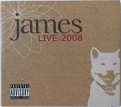 Lot 1165 - JAMES - LIVE IN 2008 CD