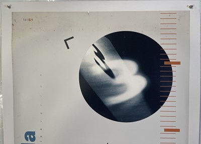 Lot 73 - THE HACIENDA - ORIGINAL 1985 THIRD BIRTHDAY POSTER.