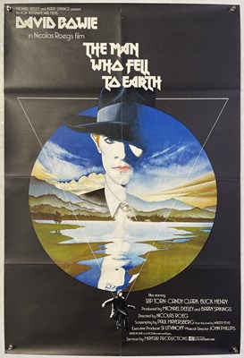 Lot 27 - DAVID BOWIE - THE MAN WHO FELL TO EARTH (1976) UK ONE-SHEET POSTER.