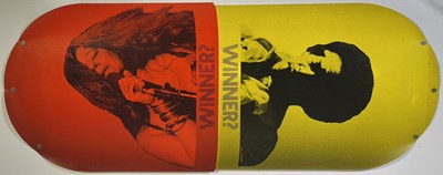 Lot 35 - JIMI HENDRIX / JANIS JOPLIN - ORIGINAL 1970 'WINNER WINNER' POSTER.