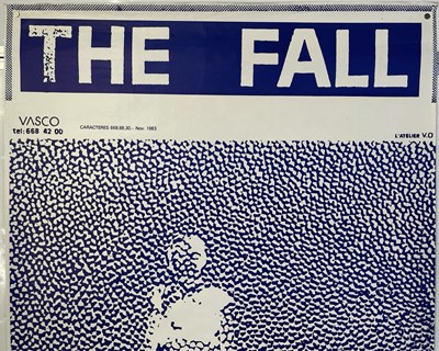 Lot 38 - THE FALL - ORIGINAL 1983 FRENCH POSTER.