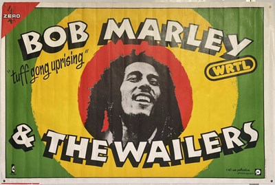 Lot 39 - BOB MARLEY FRENCH 1980 CONCERT POSTER.