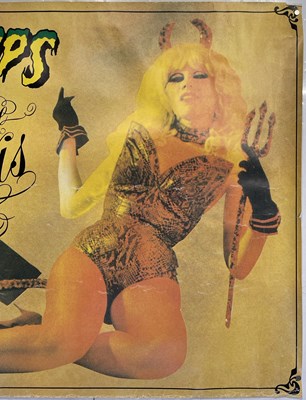 Lot 42 - THE CRAMPS - ORIGINAL 1986 'A DATE WITH ELVIS' UK TOUR POSTER.