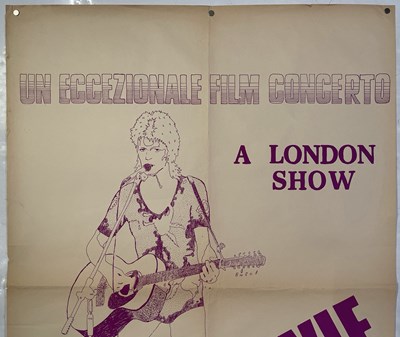 Lot 44 - DAVID BOWIE - ITALIAN POSTER FOR THE ZIGGY STARDUST FILM.
