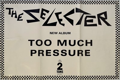 Lot 47 - THE SELECTER - ORIGINAL 'TOO MUCH PRESSURE' ALBUM PROMO POSTER.