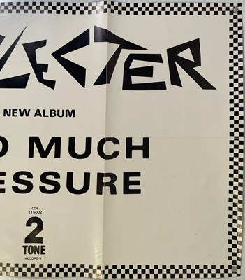 Lot 47 - THE SELECTER - ORIGINAL 'TOO MUCH PRESSURE' ALBUM PROMO POSTER.