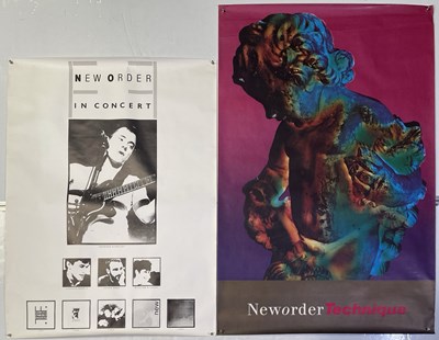 Lot 81 - NEW ORDER - A TECHNIQUE BILLBOARD POSTER.