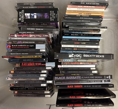 Lot 66 - BLACK SABBATH AND AC/DC CD COLLECTION