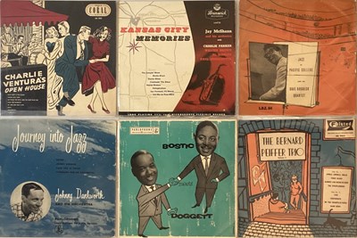 Lot 696 - JAZZ - 10" LPs (INCLUDING UK RARITIES)