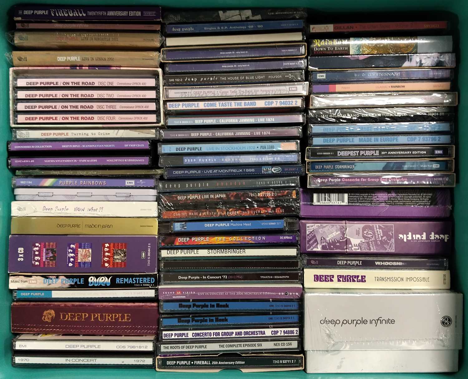 Lot 68 - DEEP PURPLE AND RELATED CD COLLECTION