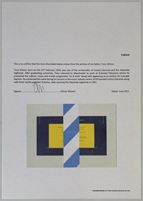Lot 75 - MANCHESTER MUSIC / THE HACIENDA - HACIENDA STORE MODEL KIT - TONY WILSON ARCHIVE.