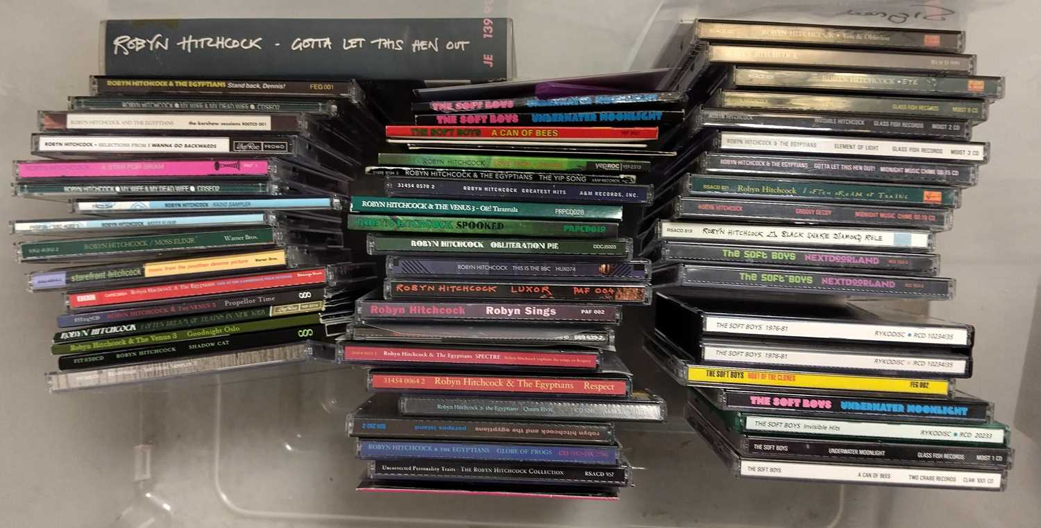 Lot 71 - SOFT BOYS AND ROBYN HITCHCOCK CD COLLECTION