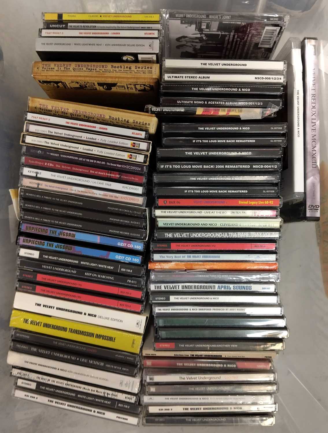 Lot 72 - THE VELVET UNDERGROUND CD COLLECTION