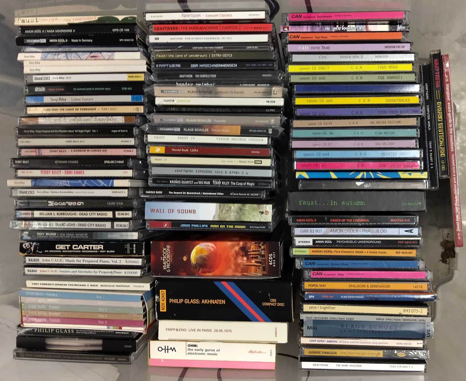 Lot 73 - ELECTRONIC AND KRAUTROCK CD COLLECTION