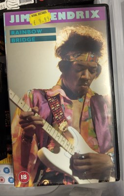 Lot 77 - JIMI HENDRIX CD, DVD AND VHS COLLECTION