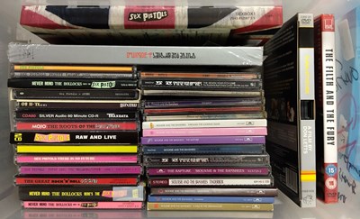 Lot 80 - SEX PISTOLS AND SIOUXSIE AND THE BANSHEES CD COLLECTION