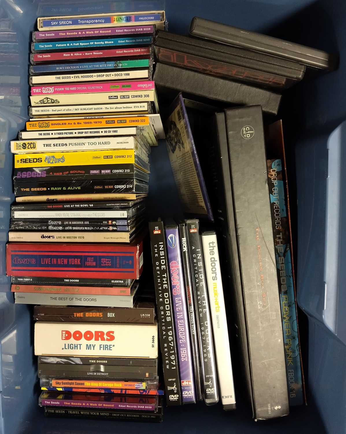 Lot 87 - THE DOORS AND THE SEEDS CD COLLECTION