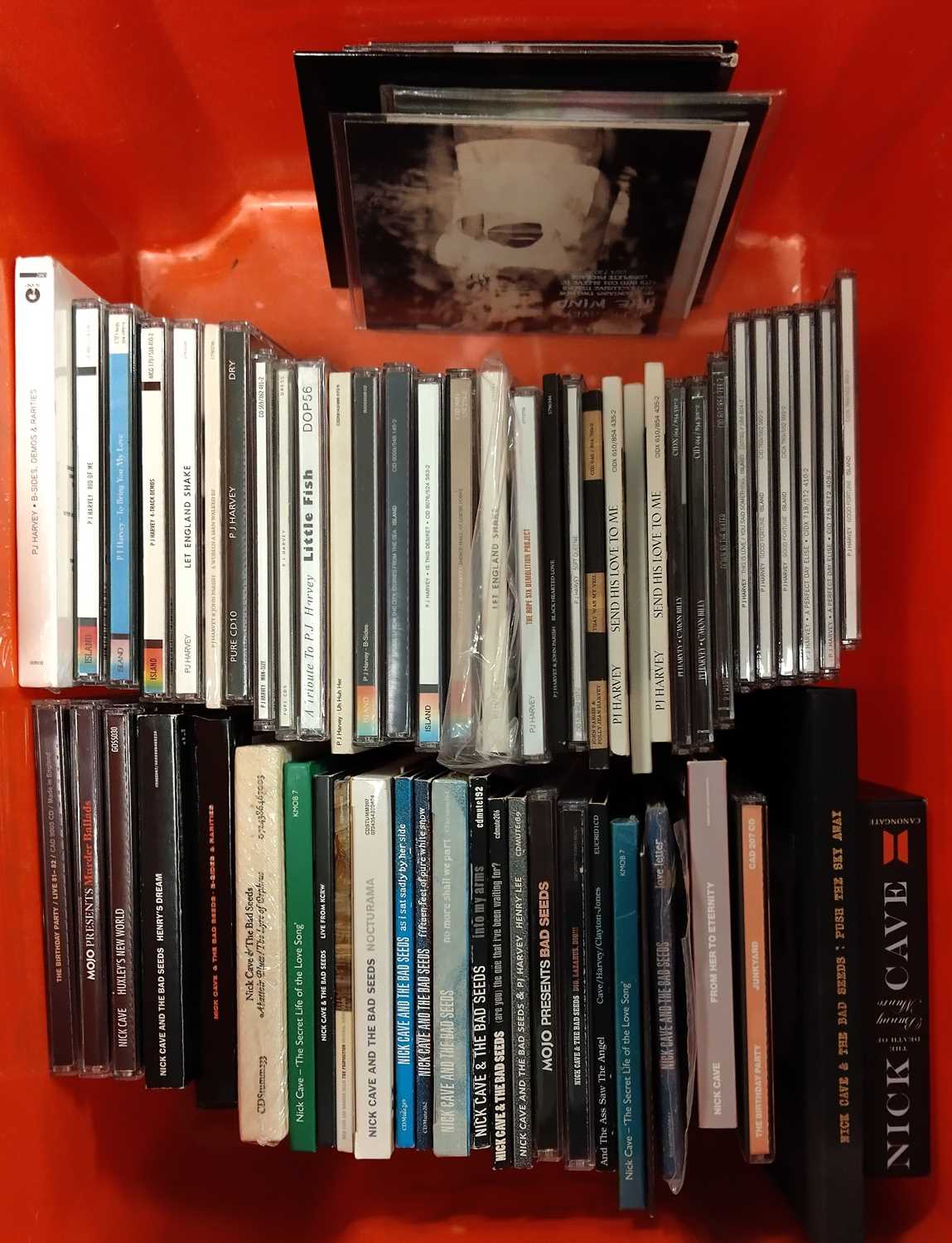 Lot 88 - NICK CAVE AND THE BAD SEEDS AND PJ HARVEY CD COLLECTION