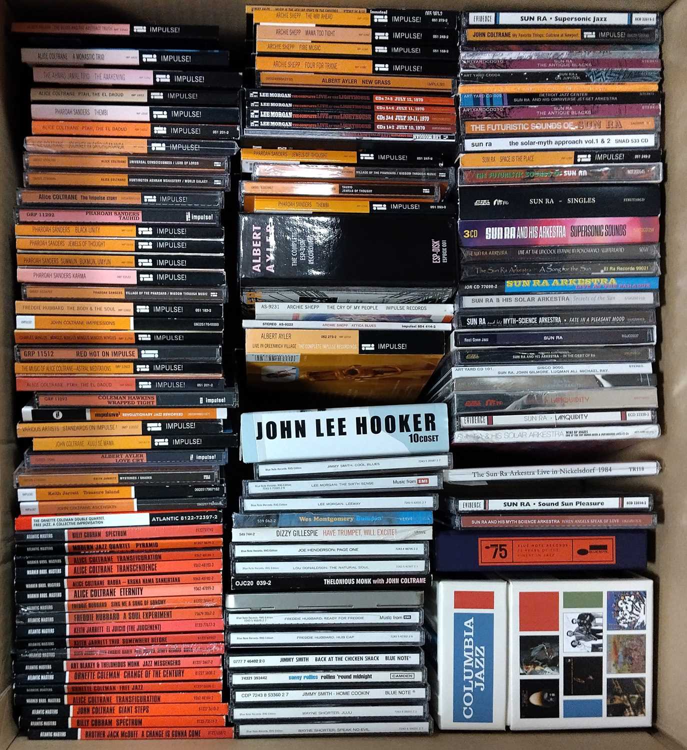 Lot 92 - JAZZ, AND BLUES CD COLLECTION, INCLUDING IMPULSE AND SUN RA