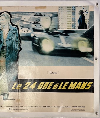 Lot 5 - MOTORSPORT/FILM - STEVE MCQUEEN IN 'LE MANS' (1971) - ITALIAN ONE-SHEET POSTER.