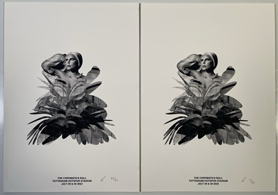 Lot 79 - LADY GAGA - LIMITED EDITION 2022 VIP ONLY TOUR PRINTS.