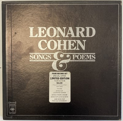 Lot 60 - LEONARD COHEN - CBS ACETATE & LP BOX SET