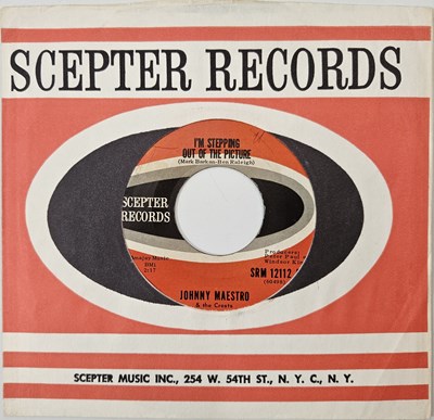 Lot 402 - JOHNNY MAESTRO & THE CRESTS - I'M STEPPING OUT OF THE PICTURE 7 (US ORIGINAL - SCEPTER RECORDS - SRM 12112)