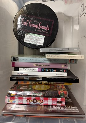 Lot 105 - SOUL AND BLUES CD BOX SET AND BOOK COLLECTION
