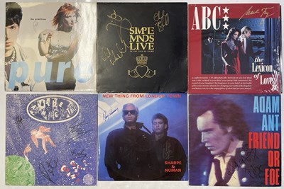 Lot 295 - SIGNED RECORD COLLECTION INC GARY NUMAN.