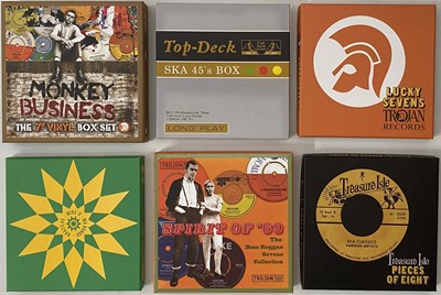 Lot 422 - REGAGE/ WORLD - 7" BOX SETS