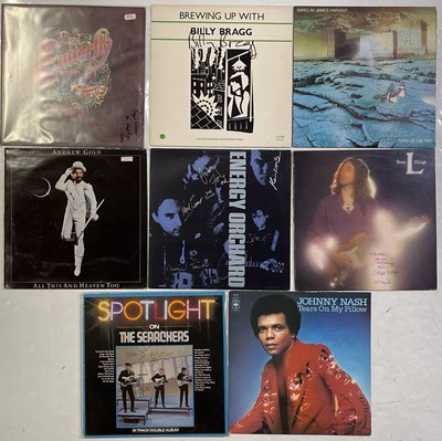 Lot 297 - 1970S STARS - SIGNED LP COLLECTION INC ROGER GLOVER.