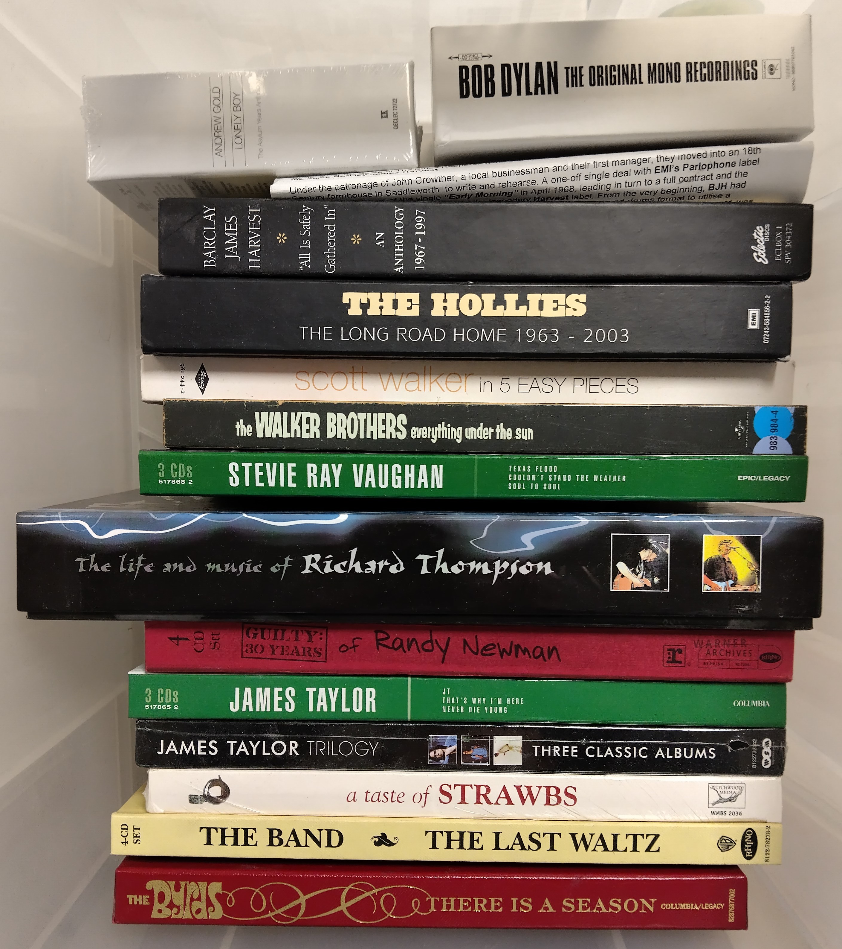 Lot 108 - CLASSIC ROCK CD BOX SET COLLECTION