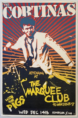 Lot 215 - PUNK INTEREST - ORIGINAL CORTINAS POSTER.