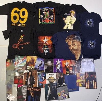 Lot 86 - PROGRAMMES, TICKETS AND T-SHIRTS COLLECTION.