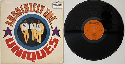Lot 471 - THE UNIQUES - ABSOLUTELY THE... UNIQUES LP (UK ORIGINAL - TROJAN - TRL-15)