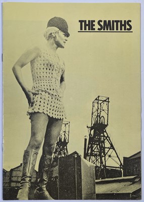 Lot 519 - THE SMITHS - ORIGINAL 1985 MEAT IS MURDER TOUR PROGRAMME.