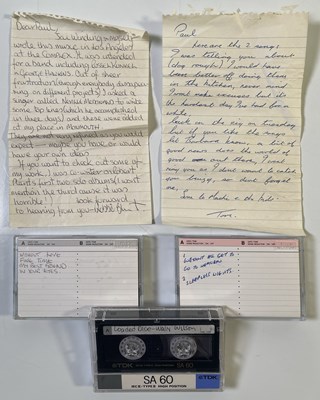 Lot 487 - DEMO TAPES SENT TO PAUL RODGERS.