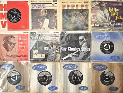 Lot 494 - RAY CHARLES - 7" COLLECTION
