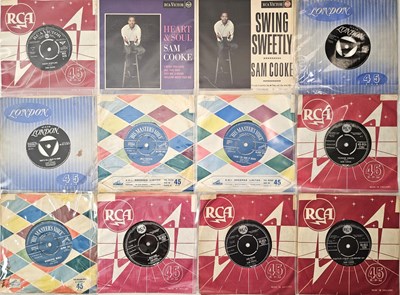 Lot 495 - SAM COOKE - 7" COLLECTION